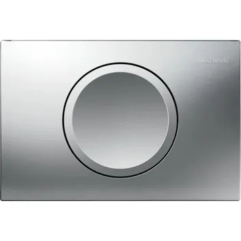 Splachovací tlačítko Geberit Delta15 ovládací tlačítko, pro splachování Start/Stop, chrom mat (115.109.46.1)