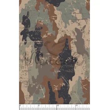 Fleece antipiling, Hnědý maskáč