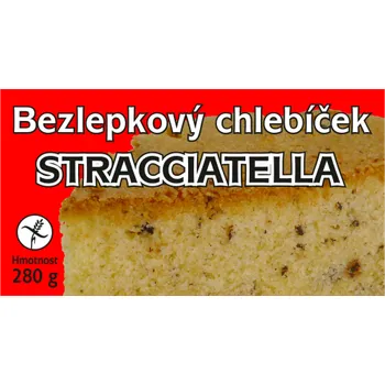 M - Bezlepkový chlebíček stracciatella 280g
