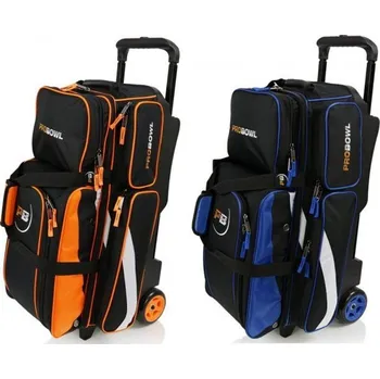 Taška na bowlingovou kouli PRO BOWL PROBOWL TAŠKA 3 BALL DELUXE kolečka