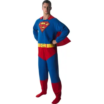 Karnevalový kostým Rubies USA Superman Adult Onesie - kostým x varianta: S 46 - 48