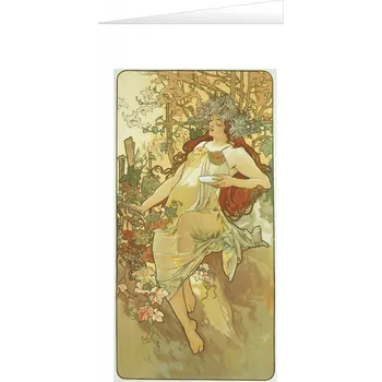 Blahopřání Alfons Mucha – Autumn