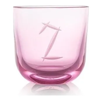 Sklenice Sklenice s číslem 2 200 ml, Barva pink
