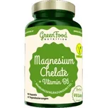 GreenFood Magnesium Chelate + Vitamin B6 90 kapslí + Sleva 3 % pro registrované