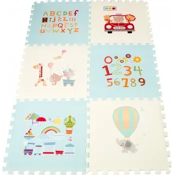 Hračka pro nejmenší iMex Toys pěnová podložka Fresh puzzle 180x120cm 6ks