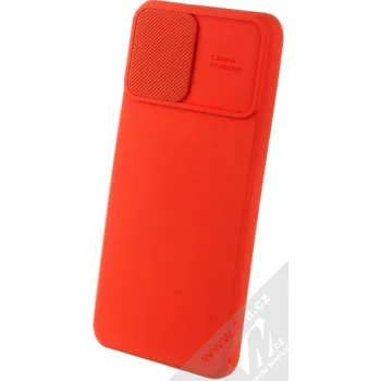 Pouzdro na mobilní telefon 1Mcz CamShield Soft ochranný kryt pro Xiaomi Redmi Note 10, Redmi Note 10S, Poco M5s červená (red)