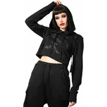 mikina s kapucí dámské - Ultraviolet - KILLSTAR - KSRA006078 - M