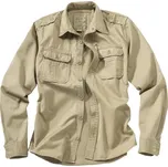 SURPLUS Košile RAW VINTAGE s dlouhým rukávem KHAKI Velikost: S