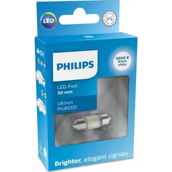 Autodoplněk Žárovka, osvětlení interiéru PHILIPS 11860WU60X1