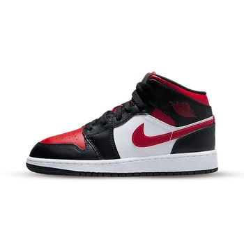 Dámské tenisky Air Jordan Jordan 1 Mid "Black Fire Red" (GS) Velikost: 38.5