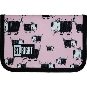 Penál St.RIGHT Jednopatrový penál Dogs