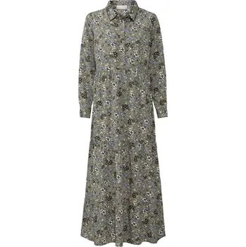 Dámské šaty ADPT Dámské maxi šaty MELANIE (L, zelená)