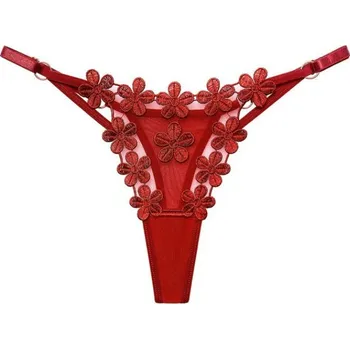 Tanga Versace červená barva
