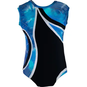 VFstyle Dres na gymnastiku Bella modrý Velikost: S Velikost od 122