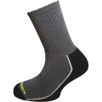 BX-3 KIDS dětské bambusové ponožky BAMBOX 27-30 černá / tm. šedá