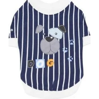 Obleček pro psa Puppia tričko Boomer tmavě modré varianta L