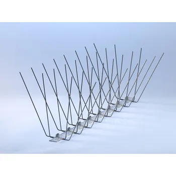 Odpuzovač zvířat KRAUPNER H133 Lišta s hroty proti ptákům 4řadá 32cm (proti rackům)