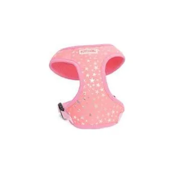 Postroj pro psa Puppy Angel Glam Rock Soft kšíry - oranžové varianta L