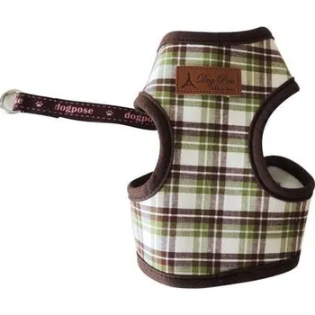 Postroj pro psa Dog Pose Kilt Easy Harness kšíry hnědá varianta L