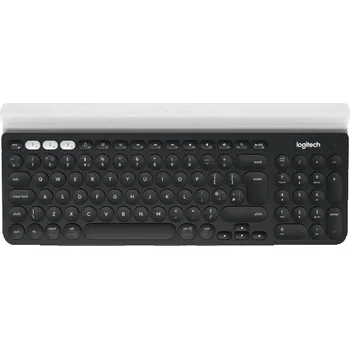 Tablet Logitech K780 Multi-Device Wireless Keyboard - (Qwertz DE) - černá / bílá
