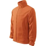 MALFINI JACKET 501 fleecová mikina pánská Barva: oranžová, Velikost: 2XL