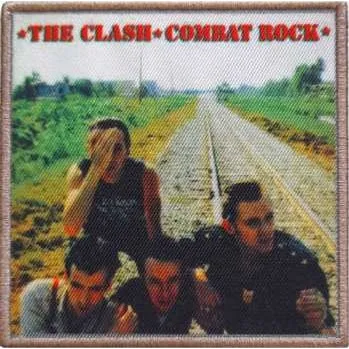 Nášivka Merch The Clash: Nášivka Combat Rock