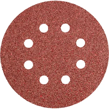 Příslušenství k nářadí GRAPHITE papír brusný kulatý 125 mm, K240, 5ks, 8 děr, 55H944