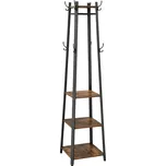 VASAGLE Stojan na kabáty 4 police industriální 181 cm