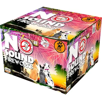Zábavní pyrotechnika Nsound O Fireworks Tichý ohňostroj 49 ran