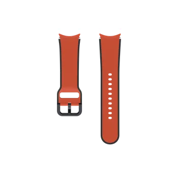 Řemínek na hodinky Samsung Sportovní řemínek s tónovaným okrajem (velikost S/M) Red