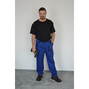 montérky PALIČKA s.r.o. MAREK kalhoty do pasu Barva: modro-černá, Velikost pánských oděvů: 44