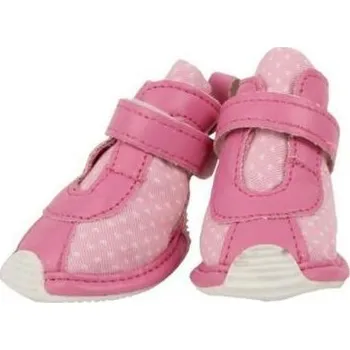 Obleček pro psa Puppia botičky pro psy P.B.(A-Type) - růžové varianta XL