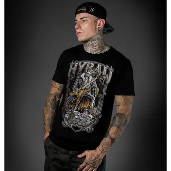 Pánské tričko tričko hardcore pánské - GUITAR HERO - HYRAW - FW22-M08 - S