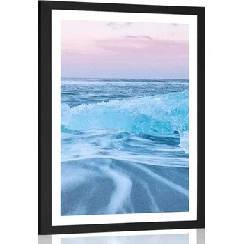 Plakát Dovido Plakát s paspartou ledový oceán