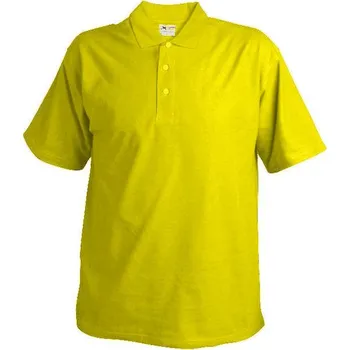 XFER 175 pánská polokošile pique - DOPRODEJ Barva: žlutá, Velikost: 3XL