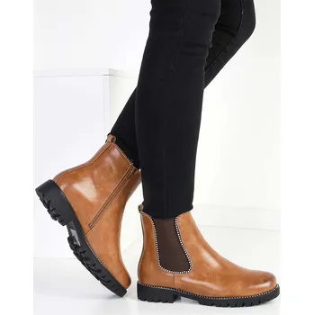 Dámská zimní obuv Lemon tree Hnědé chelsea boty F2104BR Velikost: 36