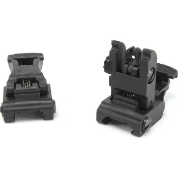 FMA Set polymerových sklopných RIS mířidel, typ 71L - černé