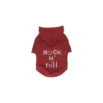 Obleček pro psa Puppy Angel Rock N Roll Night svetr - Burgundy varianta S