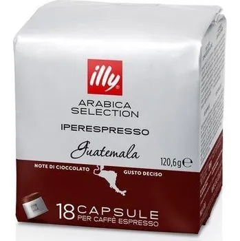 Káva Kávové kapsle Kapsle illy HES Home 18ks GUATEMALA