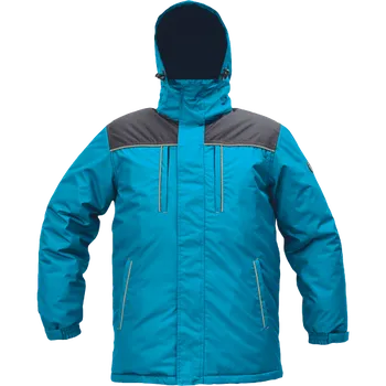 Pánská bunda ČERVA CREMORNE parka zimní bunda Barva: petrolejová, Velikost: 4XL