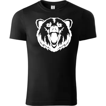 Chlapecké tričko Fenomeno Dětské tričko Medvěd - černé Velikost: 158cm/12 let