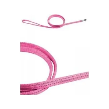 Vodítko pro psa Papillon vodítko reflexní střední 1,2 m - růžové