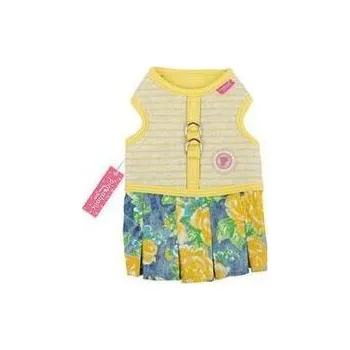 Postroj pro psa Pinkaholic Fiore Flirt kšíry žlutá varianta M