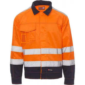 Pracovní oblečení Bunda Payper SAFE HI-VI WINTER Barva: Oranžová Fluo/ N, Velikost: XL