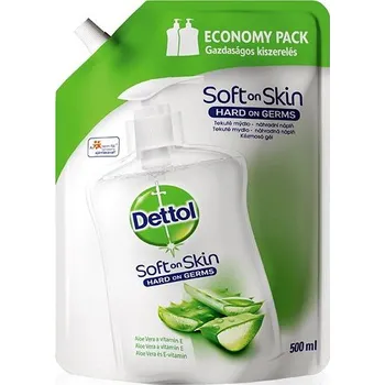 Péče o ruce DETTOL tekuté mýdlo náhradní náplň Aloe a Bambus 500 ml