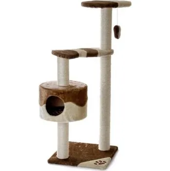 Škrabadlo FISCH béžovo/hnědá