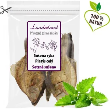 Volný čas Baron Sušená ryba Platýs celý Váha: 200 g