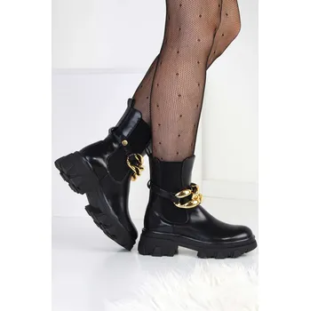 Dámská zimní obuv Cathay moda Dámská kotníková obuv 0322-1B Velikost: 39