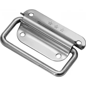 Onpira Sklopné nerezové madlo pro bednu, 2 ks Šířka: 75 mm