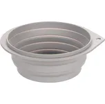 FLAMINGO CESTOVNÍ MISKA SILIKONOVÁ ŠEDÁ 500ML